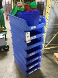 Lot of Assorted Tool Nesting Utility Bins