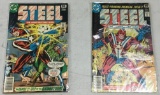 (2) Issues DC Comics Steel The Indestructible Man