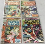 (4) Issues Marvel Comics Group Captain Marvel