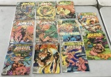 (11) Issues Marvel Comics Group Kazar The Savage