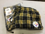 (2) NFL Team Apparel Womens L Pittsburgh Steels Sleepwear Pants
