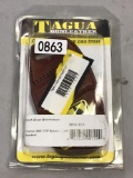 Tagua Brown-Leather Taurus 380 TCP Left-Handed Quick Draw Belt Holster