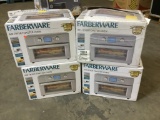 (4) Farberware Air Fryer Toaster Ovens