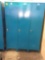 1 set of 3 blue lockers