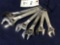 (6) Assorted Size Husky Adjustable End Wrenches