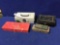 Lot of (5) Assorted Plastic/Metal Utility Cases