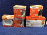 Lot of Assorted Commercial Electric 6in. LED Recessed Lighting Kits