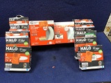 Lot of Assorted Eaton Halo and Commercial Electric 6in. LED Recessed Lighting Kits