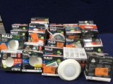 Lot of Assorted Eaton Halo 4in. LED Recessed Lighting Kits