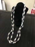 62in. Freshwater Pearl Necklace