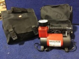 (2) SuperFlow 150psi Portable Handheld Air Compressors w/Bags