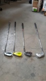 (4) Assorted Brand Golf Clubs