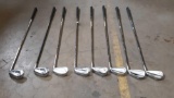 (8) Mizuno 6 and 7 Iron Golf Clubs