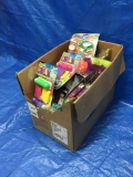 Lot of Stir Sticks, Spin Prop, Sidewalk Chalk, Etc.