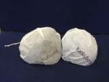 (2) Lucky Bums Snow Sport Helmets