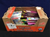 Lot of Assorted Paper Notebooks, Easy Peel Address Labels, Coloring Books, Folders Etc.