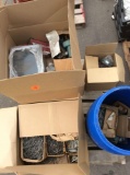 Pallet of nails, screws, anchors, bolts, fasteners, etc