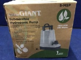 Little Giant 1200 GPH 380W Submersible Hydroponic Pump