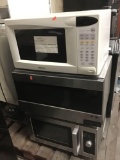 (3) Assorted Microwaves