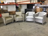 Lot of (4) Stationary Chairs