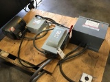 Square D Transformer, Siemens Disconnect Box, Temco Rotary Phase Convertor and Baldor Motor