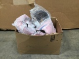 Lot of Assorted (2) NFL Hard Hats and (8) Pink Hard Hats