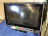 52in. Sharp LCD Monitor w/PQ Labs Touchscreen System and Smart Board Over