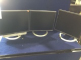 (3) Dell UltraSharp 19in. Rotating LCD Monitors