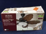 Home Decorators Collection 44in. Indoor/Outdoor Palm Cove LED Ceiling Fan