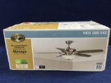 Hampton Bay 52in. Menage Large Room Ceiling Fan