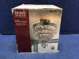 Home Decorators Collection Semi Flush Mount 3 Light Chandelier