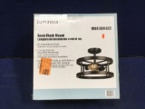 Luminosa Oil Rubbed Bronze Finish Semi Flush Mount