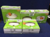 (5) Assorted Commercial Electric Flushmount Lights