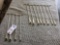 Lot of Snap-On SAE and Metric T-Handle Ratcheting Flex Head Wrenches