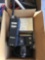 Lot of Assorted Vertex VFH FM Transceivers with Charger and Cases and Headset