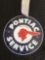 Small Pontiac Service Sign