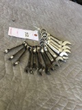 Lot of Craftsman Stubby Metric Combination Wrench