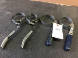 Lot of Assorted Adjustable Oil Filter Wrenches