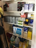 Lot of Assorted Chemicals and Filters