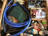 Drawer Contents of Assorted Automotive Tools and Chemicals