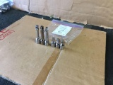 (6) Craftsman and Snap-On 3/8in. Drive Short Extensions