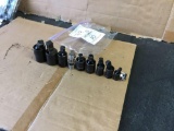 (10) Assorted Universal Joint Sockets
