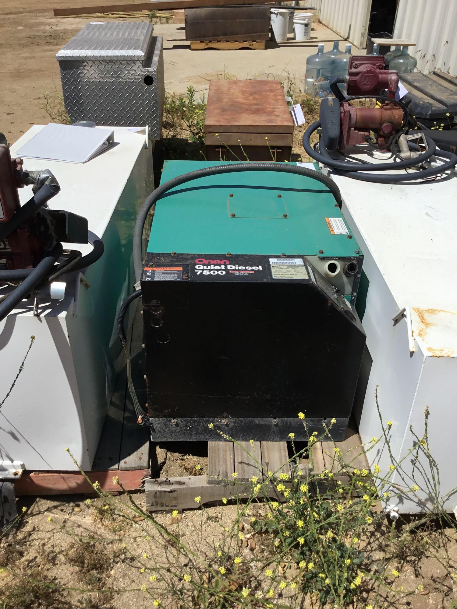 Onan 7500 Quiet Diesel Generator - Hammasjones