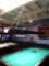 Wood Rectangular Overhead Pool Light