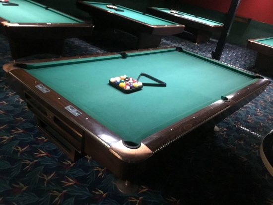 Brunswick Gold Crown Billiards Table