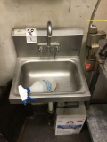 Stainless steel hand sink