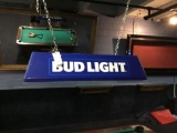(2) Bud Light Overhead Pool Table Lights