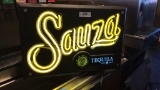 Neon signs “Sauza Tequila”