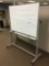 Rolling 2-Sided Dry Erase Boards