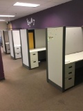 Lot of (5) Complete Cubicles
